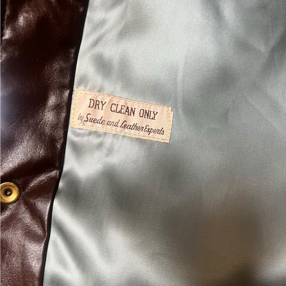 Lakeland brown genuine leather men’s jacket size 40. - Picture 3 of 4